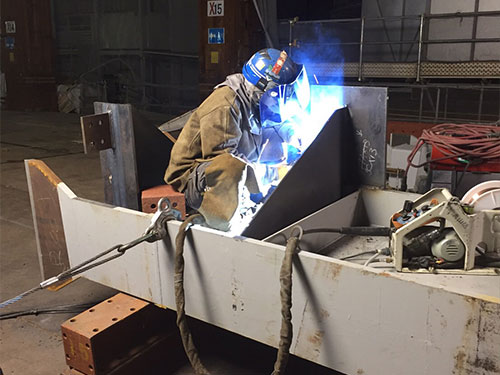 豊富な鉄骨工事の経験